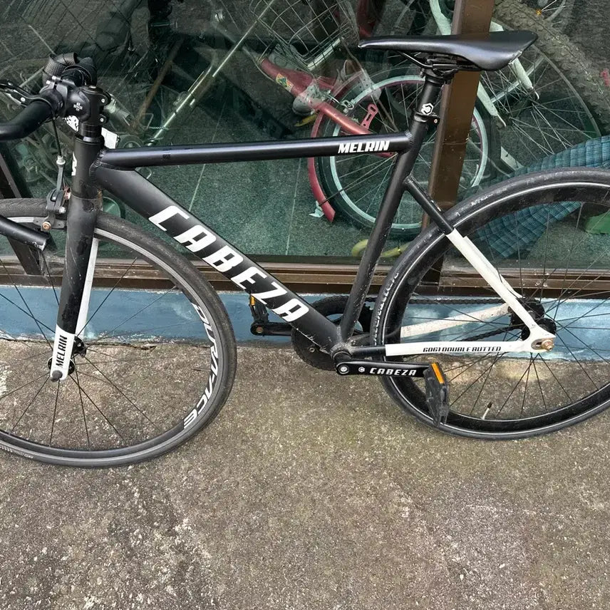 [BUNJANG] Cabeza Melin Fixie Bicycle - Black / 카베자 픽시 자전거 멜린 블랙