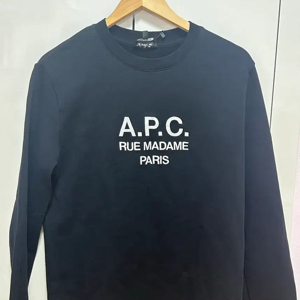 [BUNJANG] A.P.C. Sweatshirt Black L / 아페쎄 맨투맨 L