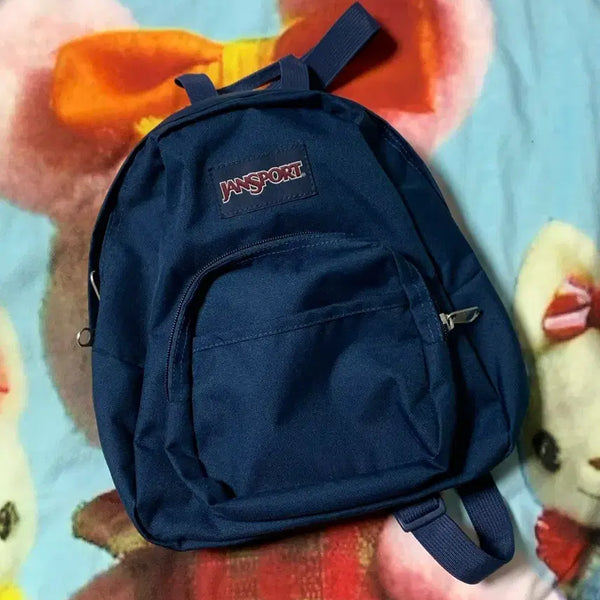 [BUNJANG] JanSport Halfpint Mini Backpack Navy / 새상품) 잔스포츠 하프파인트 미니 백팩 네이비