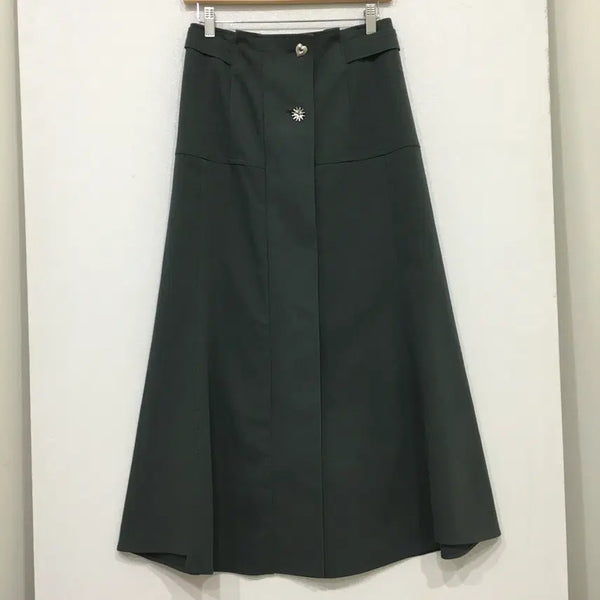 [BUNJANG] Ozcecon Back-Banding Button Skirt 67 / 23 오즈세컨 뒷밴딩 버튼 스커트 67
