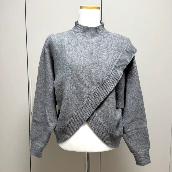 [BUNJANG] Cropped Knit Top / 크롭 니트