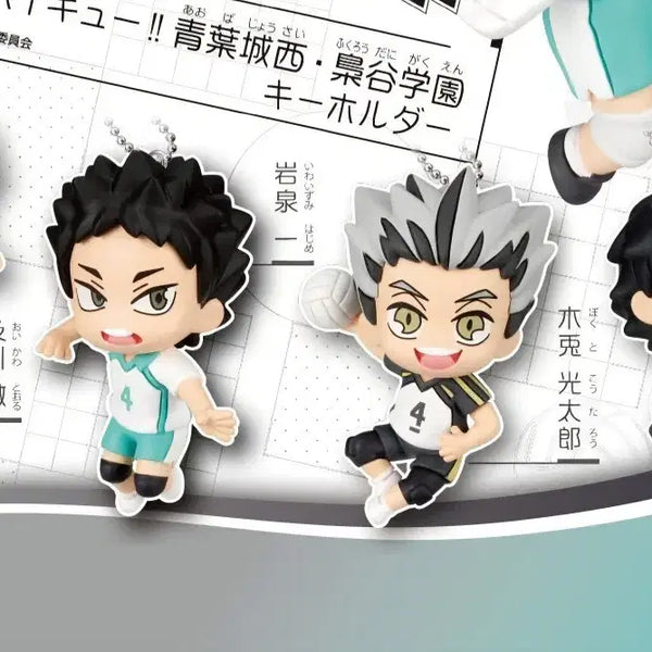 [BUNJANG] Haikyuu!! Depo fig Gacha Bokuto Keyring / 하이큐 데포피그 가챠 보쿠토 키링