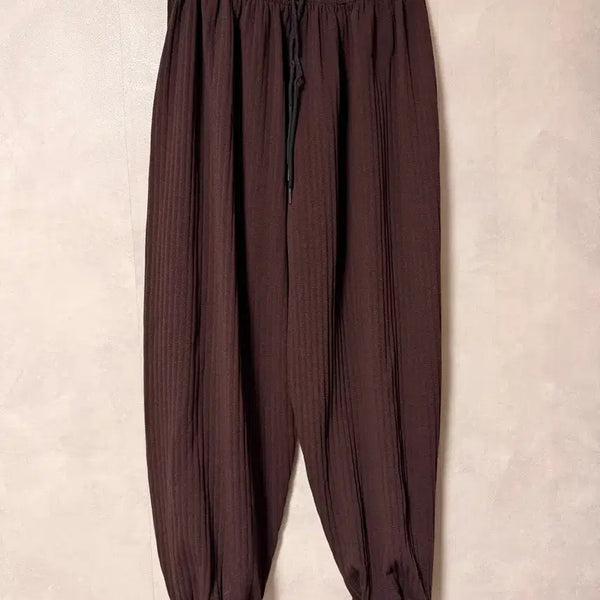 [BUNJANG] Brown Banding Jogger Pants / 브라운 밴딩 조거바지