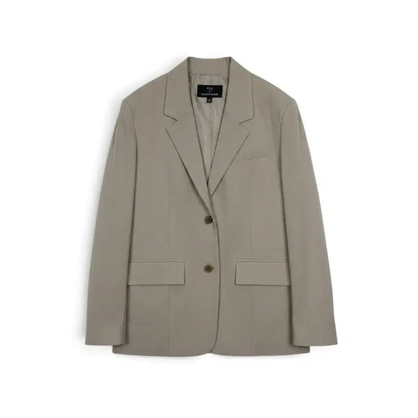[BUNJANG] Plastic Island Beige Blazer Jacket (Size S) / (새상품 S) 플라스틱아일랜드 블레이저 자켓 베이지