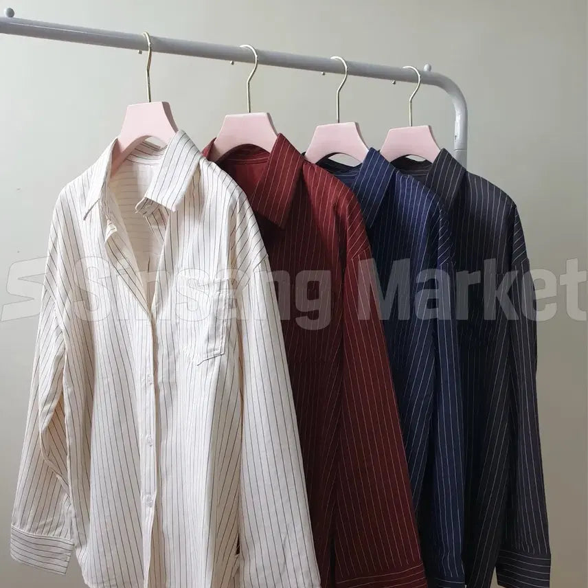[BUNJANG] Daily Fit Loose Fit Shirt / [빠른발송] 원포켓남방 루즈핏 데일리템 단가최저 핏좋음 많아요