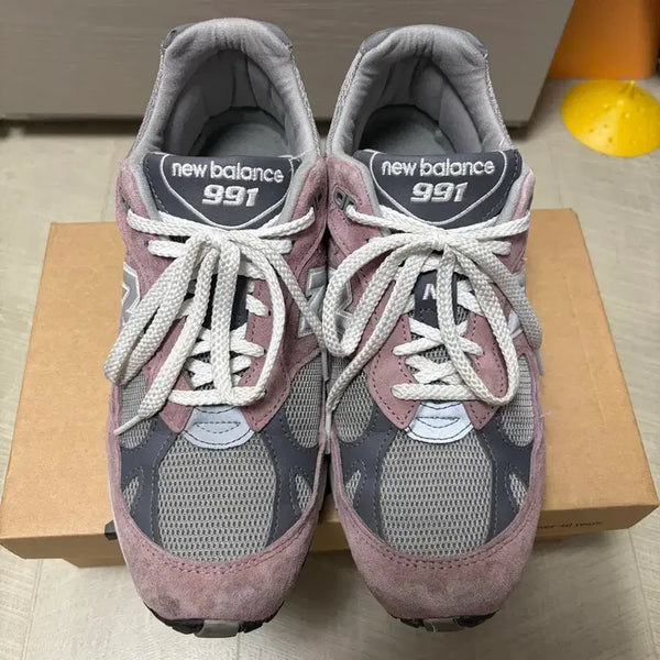 [BUNJANG] New Balance 991 Pink Grey (265mm) / 뉴발란스 991 핑크그레이 pgg 265 사이즈 판매합니다.