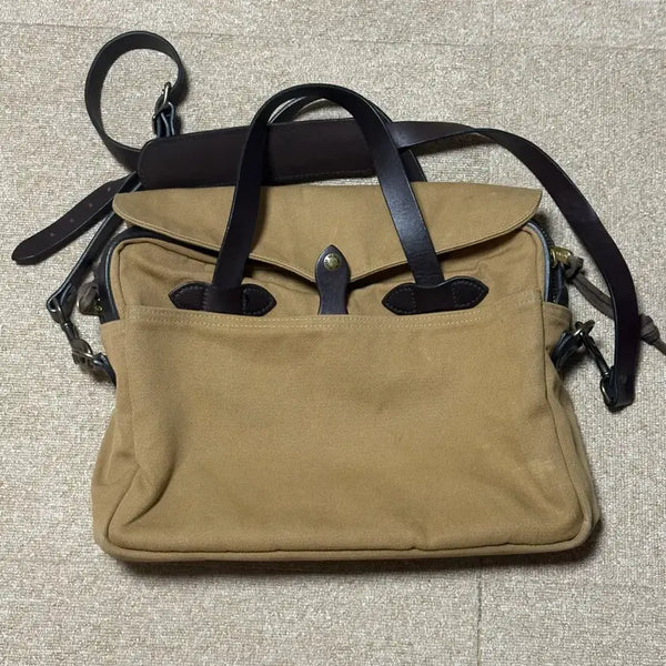 [BUNJANG] Filson 256 Briefcase Tan / 필슨 256 브리프케이스 탄