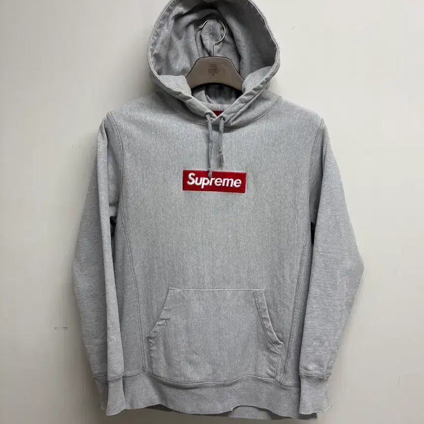 [BUNJANG] Supreme Box Logo Red/White Hoodie / [S] 슈프림 박스 로고 회빨 후드티