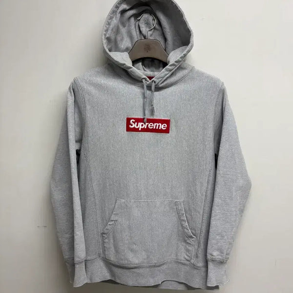 [BUNJANG] Supreme Box Logo Red/White Hoodie / [S] 슈프림 박스 로고 회빨 후드티