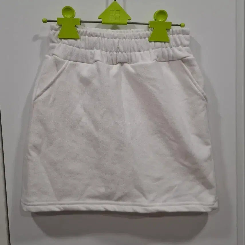 [BUNJANG] White Mini Skirt (New) / 미니스커트 화이트(새상품)