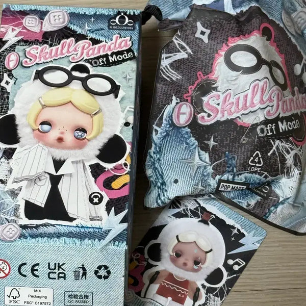 [BUNJANG] Skullpanda Rest Day Off Doll Keychain / [미개봉새상품] 스컬판다 off 인형 키링 - rest day 레스트 데이