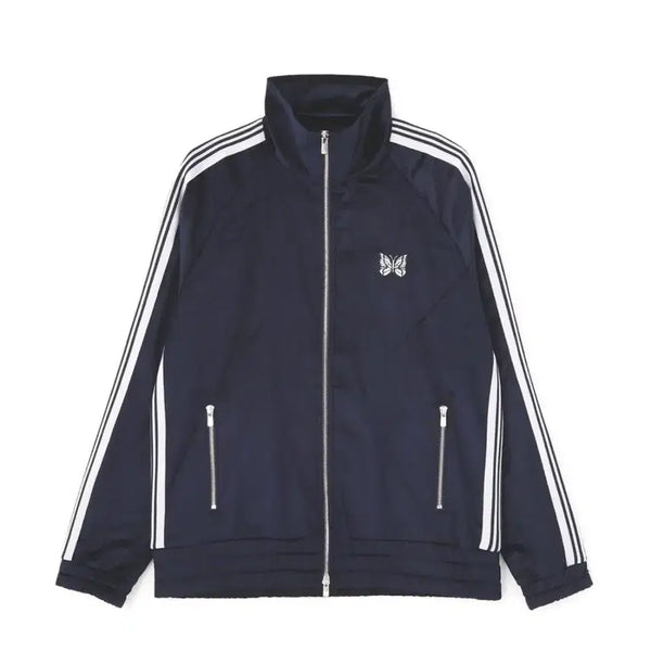 [BUNJANG] Needles x LHP Velour Track Jacket Navy / [L] 니들스 x LHP 별주 벨루어 트랙 자켓 네이비
