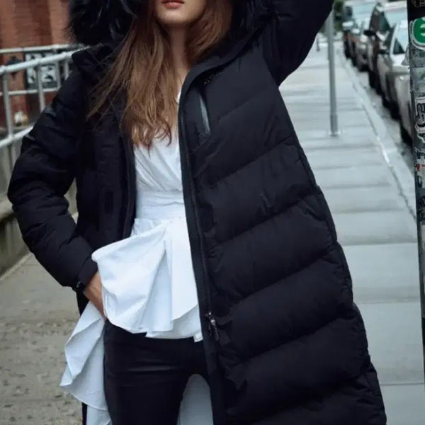 [BUNJANG] Nepa Jun Ji Hyun Long Padded Coat / 네파 전지현 롱패딩