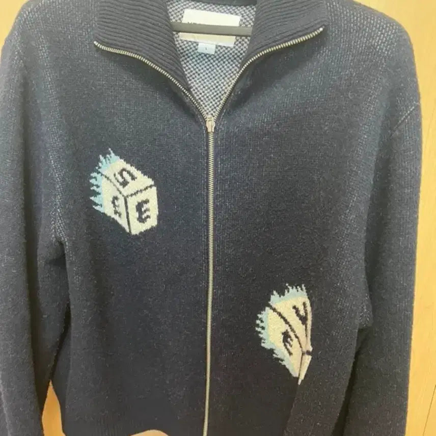 [BUNJANG] YESSEO Knit Zip-Up / 예스아이씨 니트 집업