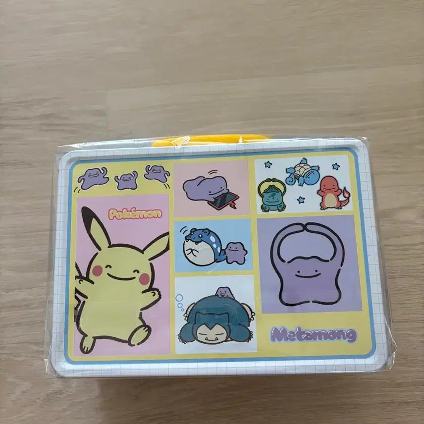 [BUNJANG] Pokemon Pikachu Metamon Storage Pouch Tin Case (Sealed) / 포켓몬스터 포켓몬 피카츄 메타몽 수납 파우치 틴케이스 미개봉