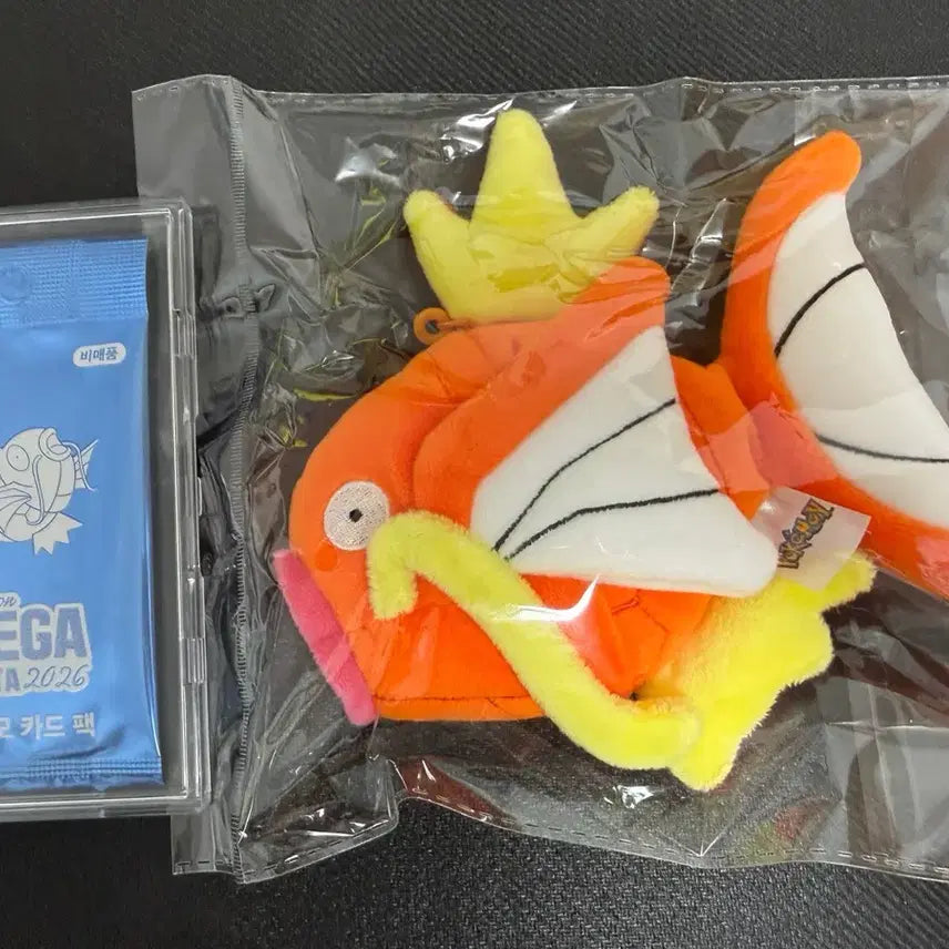 [BUNJANG] Magikarp Promo Card & Cup Holder Set / 잉어킹 프로모 카드 및 컵홀더