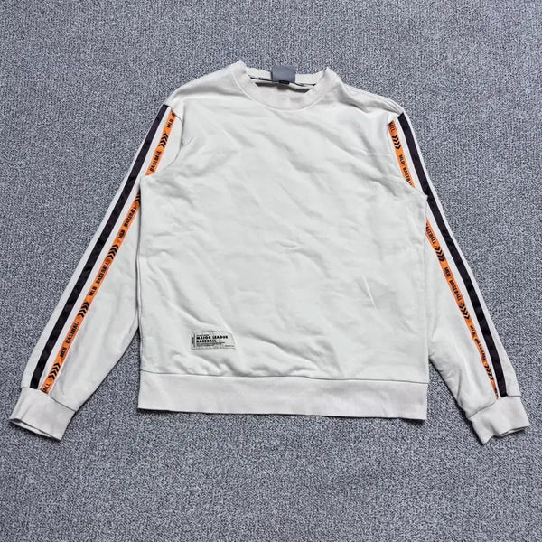 [BUNJANG] MLB Point Label Sleeve Taping Sweatshirt / 105 MLB 포인트 라벨 소매 테이핑 맨투맨 0826