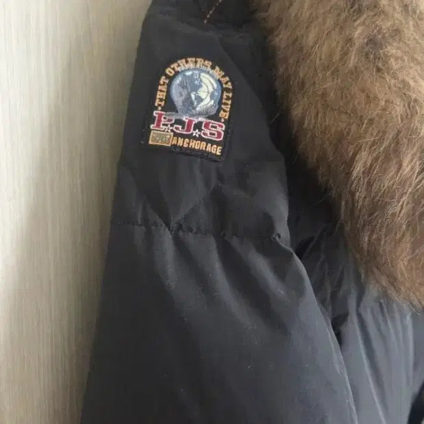 [BUNJANG] Parajumpers Padded Parka Black Fur / 파라점퍼스 패딩 블랙 퍼 야상