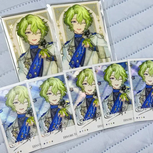 [BUNJANG] Ensemble Stars. Hiyori Dream Clear Card & Polaroid Bundle Set / 앙스타 팝업 히요리 드림 클리어카드 폴라로이드 일괄