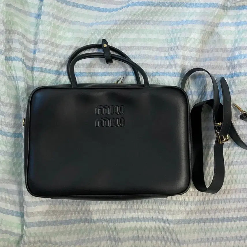[BUNJANG] Leather Bag Large / 가죽 보백 라지