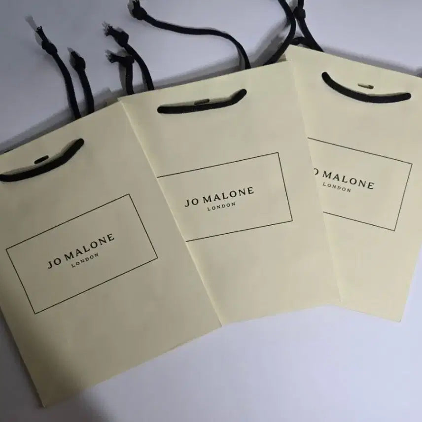 [BUNJANG] Jo Malone Shopping Bag (18x23x9) Bundle Set / *3장 일괄*  조말론 쇼핑백 (18x23x9)