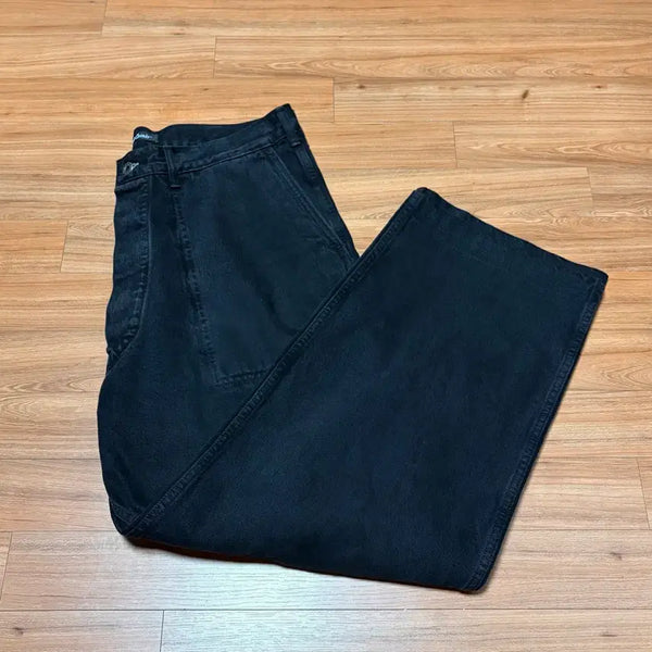 [BUNJANG] RWCOATS Indigo Selvedge Dyed Denim Pants Size 2 / 뤡코즈 인디고 셀비지 다이 데님 2사이즈