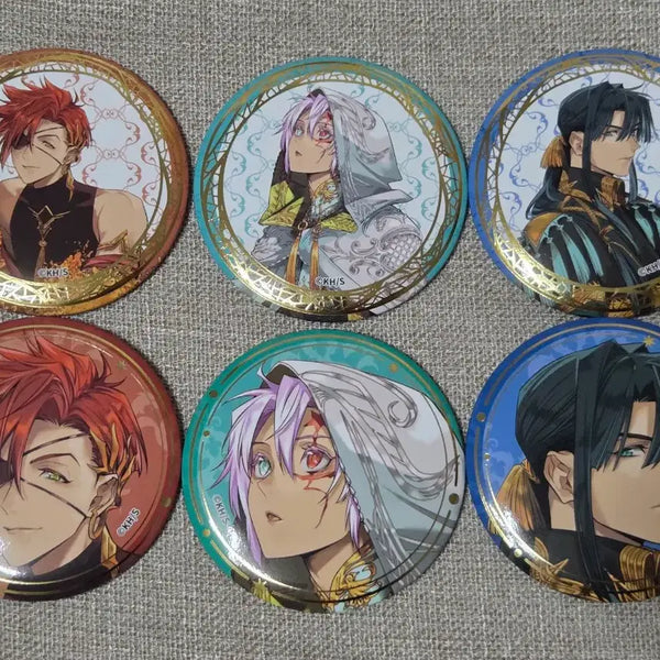 [BUNJANG] D.Gray-man Sealed Gold Leaf Can Badge Box Set / 디그레이맨 미개봉 금박 캔뱃지 1박스