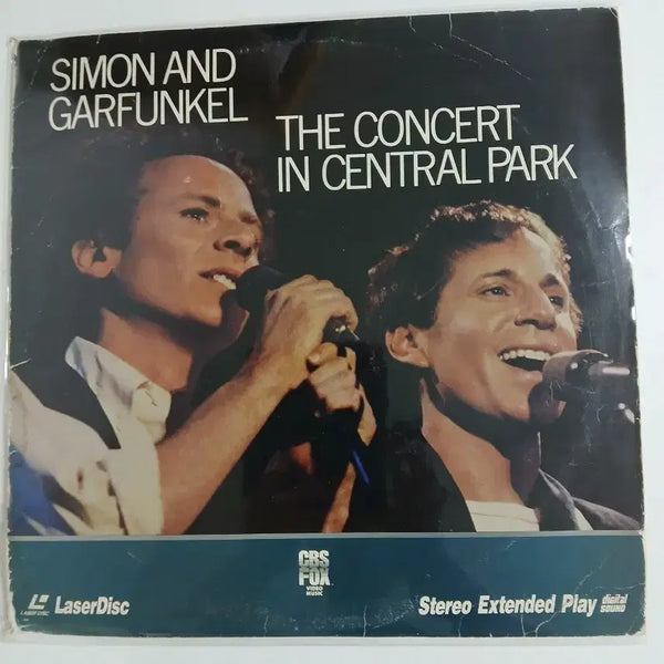 [BUNJANG] Simon & Garfunkel Central Park Concert 1981 LaserDisc / 사이먼 앤 가펑클 콘서트 레이저디스크 소장용 정크급
