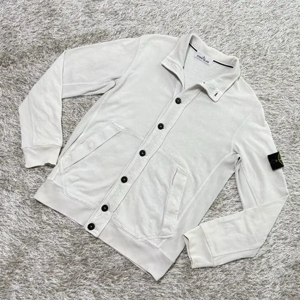 [BUNJANG] Stone Island Button Cardigan Jacket / 정품 스톤아일랜드 버튼 가디건 자켓