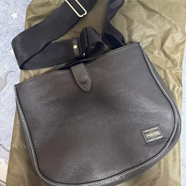[BUNJANG] Porter Cisco Shoulder Bag Black / 포터 시스코 숄더백 블랙 120-03306-10