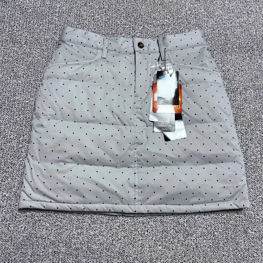 [BUNJANG] Adidas Dot Pattern Duck Down Padded Skirt / XS 새상품 아디다스 도트패턴 덕다운 패딩 스커트 0826