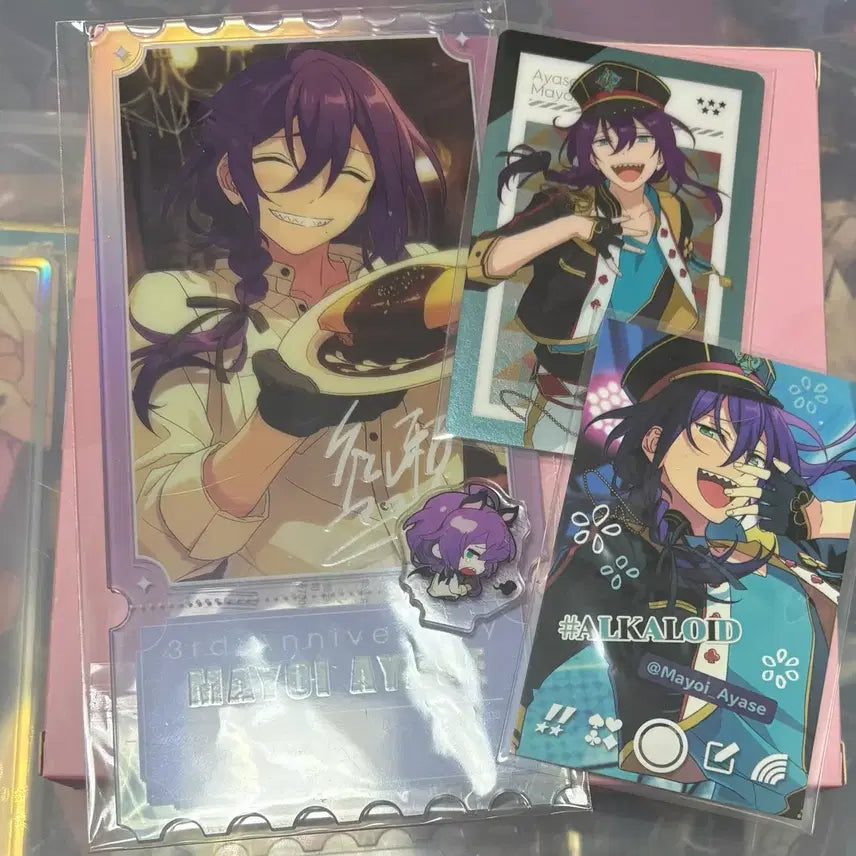 [BUNJANG] Ensemble Stars! Mayoi Acrylic Ticket Card Bundle Set / 앙상블스타즈 앙스타 마요이 한스타 중스타 아크릴 티켓 카드 일괄 양도