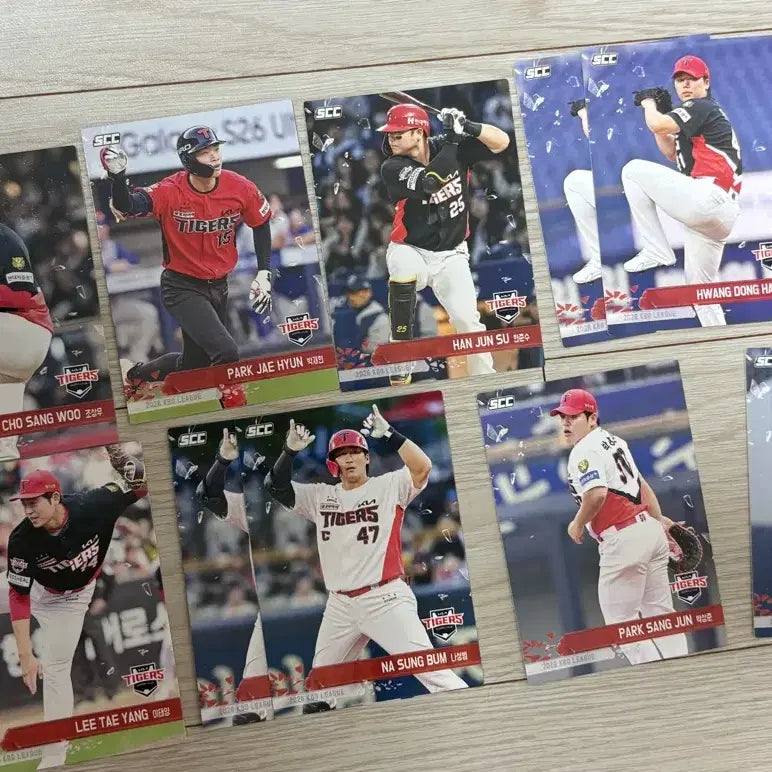 [BUNJANG] Kia Tigers KBO Baseball Card Bundle Set / Kbo카드 기아 타이거즈 카드 일괄