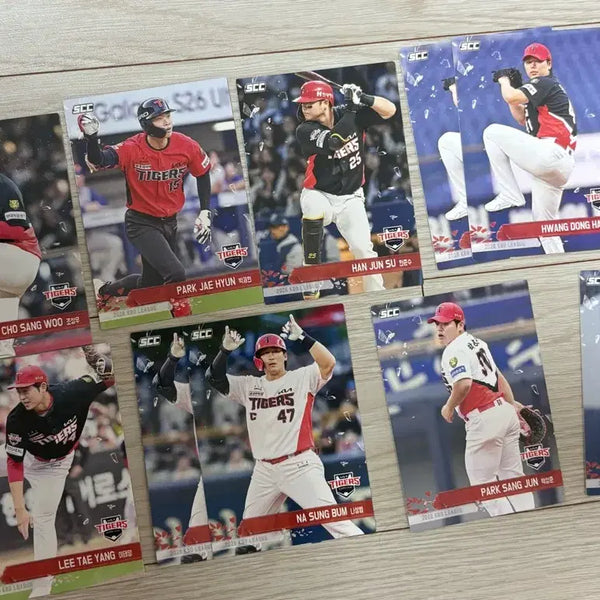 [BUNJANG] Kia Tigers KBO Baseball Card Bundle Set / Kbo카드 기아 타이거즈 카드 일괄