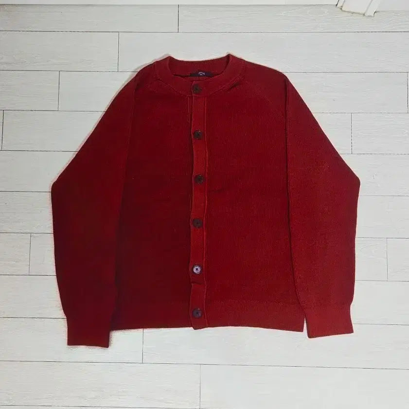 [BUNJANG] TOPTEN Red Cardigan / 탑텐 레드 가디건