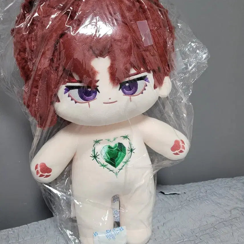 [BUNJANG] Kakyoin 60cm Character Doll (Sealed) / 죠죠 카쿄인 속성 솜인형 양도합니다 (미개봉)
