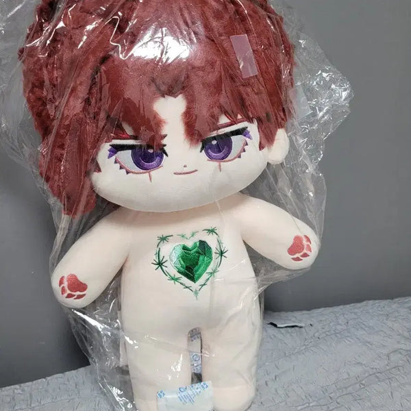 [BUNJANG] Kakyoin 60cm Character Doll (Sealed) / 죠죠 카쿄인 속성 솜인형 양도합니다 (미개봉)