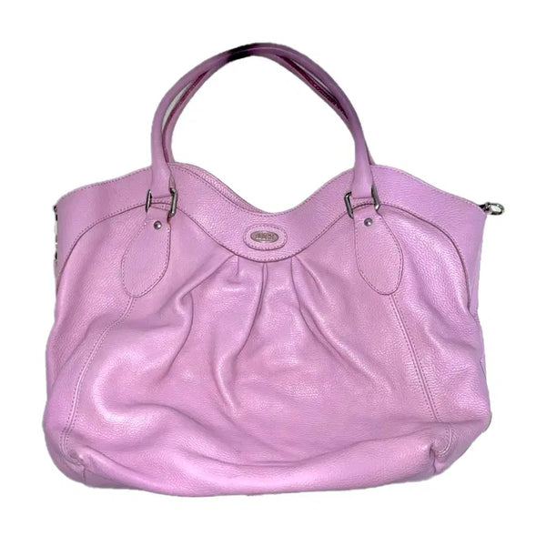 [BUNJANG] Briggs Pink Leather Shoulder Bag / y2k 또는 핀터무드 히메갸루 브릭스 핑크 숄더백