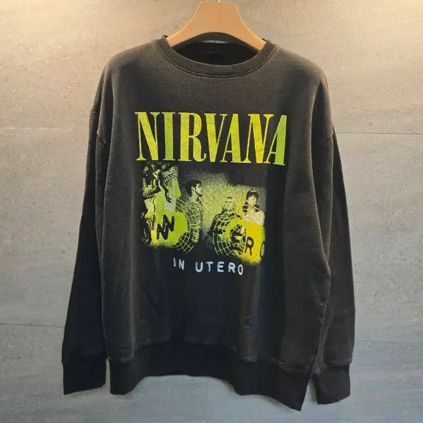 [BUNJANG] Nirvana In Utero Sweatshirt / NIRVANA 정품. 인 유테로 맨투맨. 미착.