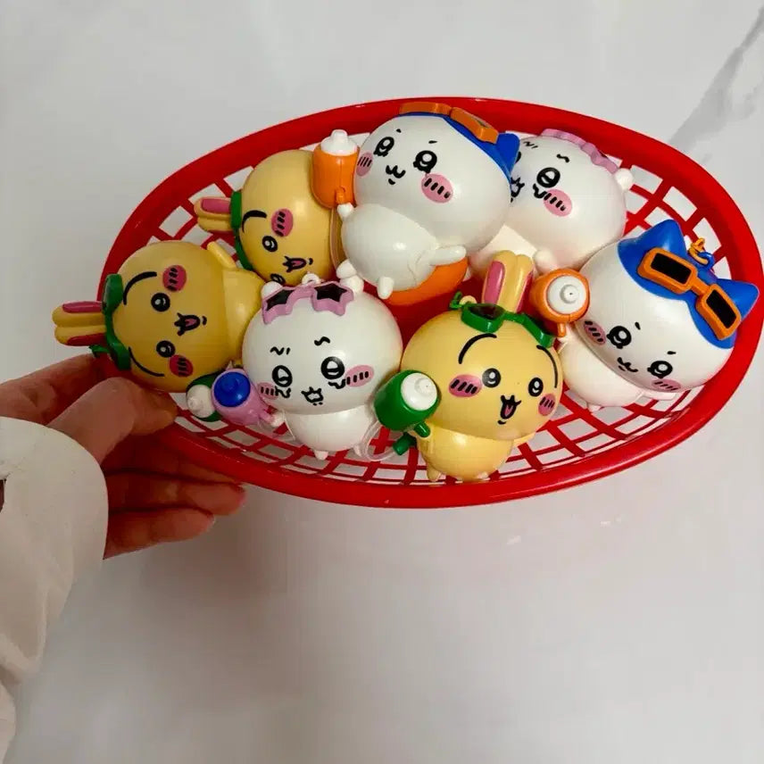 [BUNJANG] Chiikawa Hachiware Usagi Water Gun Keychain Set / 먼작귀 물총키링 (치이카와 하치와레 우사기)