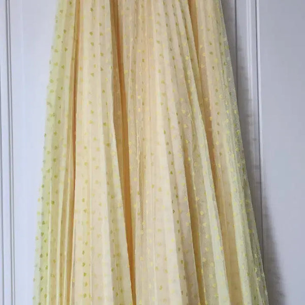 [BUNJANG] Bicini Heart Sha Long Skirt / 바이씨니 하트샤 스커트