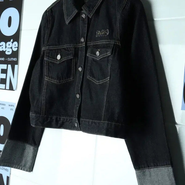 [BUNJANG] Liete Zip-up Windbreaker Jumper Jacket Trucker Denim / W(M) 리에떼 집업 바람막이 점퍼자켓 트러커 데님 청-H37749