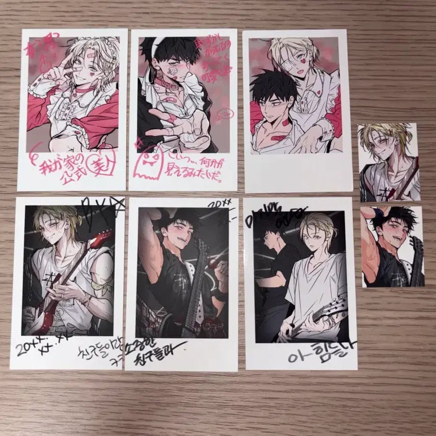 [BUNJANG] Jiib-eobseo Photocard Sticker Set Photocard Bundle Set / 집이없어 포토카드 스티커 증사 비공굿 일괄