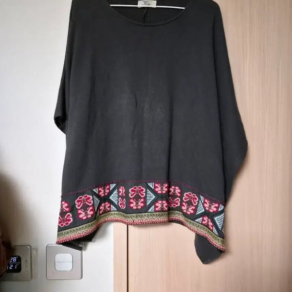 [BUNJANG] Zara Pattern Batwing Fit T-Shirt / 빅사이즈자라 패턴 가오리핏 티셔츠 66 77 88 99
