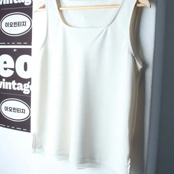 [BUNJANG] JIGOTT Short Sleeve Blouse / W(S-M) 지고트 반팔 티셔츠 민소매 나시 블라우스-H37766