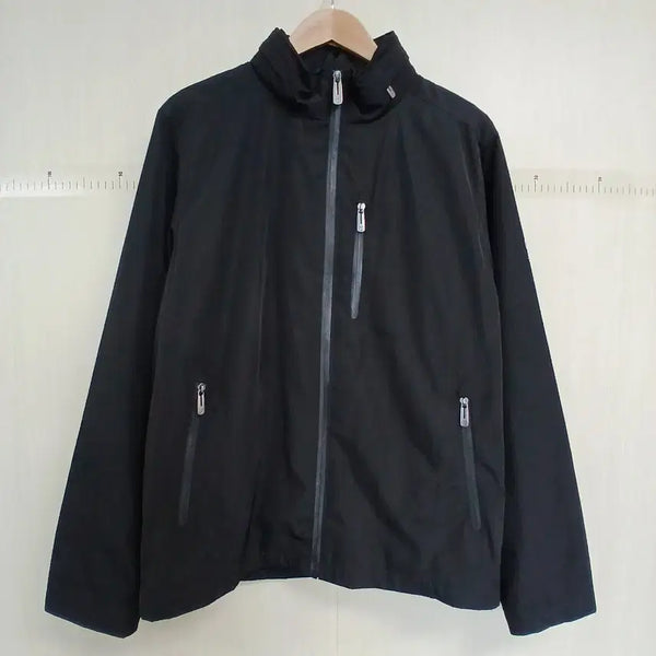 [BUNJANG] TECHxTUME Windbreaker Jumper Black / TECHxTUME 바람막이 점퍼 블랙