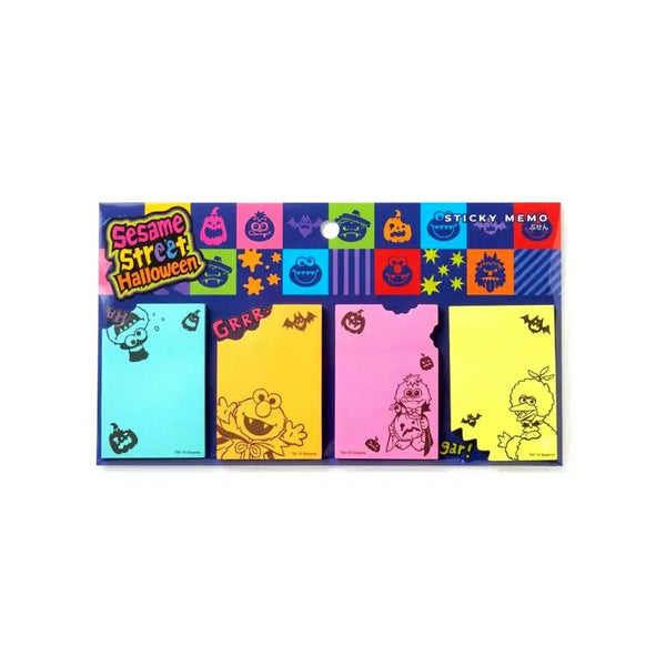 [BUNJANG] Sesame Street USJ Halloween Limited Edition Post-it Notes / 세서미 스트리트 굿즈 USJ 유니버셜스튜디오 재팬 한정 굿즈 포스트잇 엘모 쿠키몬스터 빅버드