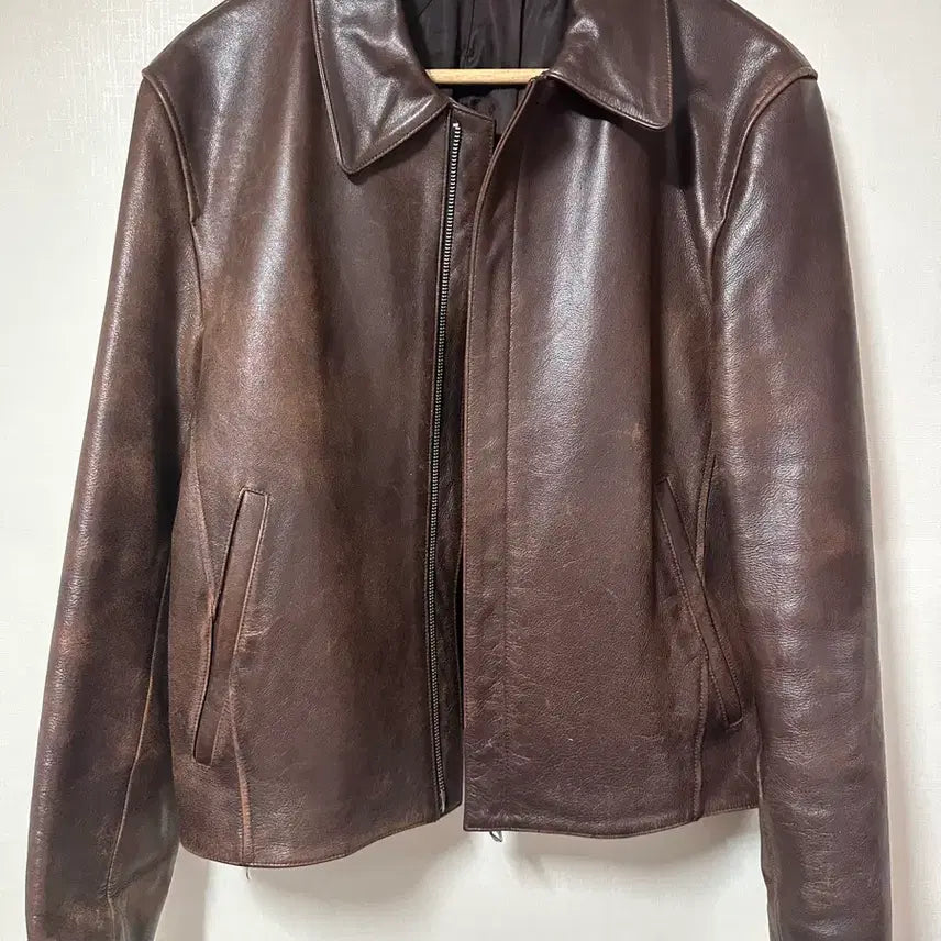 [BUNJANG] Tonewolf Leather Jacket M / 토니웩 레더자켓 M