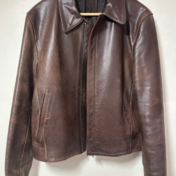 [BUNJANG] Tonewolf Leather Jacket M / 토니웩 레더자켓 M