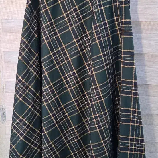 [BUNJANG] Zara Check Long Skirt / 자라 체크롱스커트